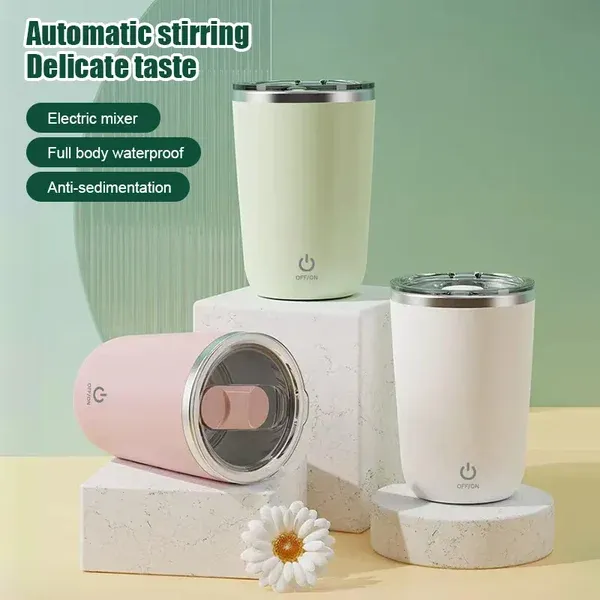 🔥Last day 49% off-Electric Stirring Magnetic Coffee Cup-Festivesl