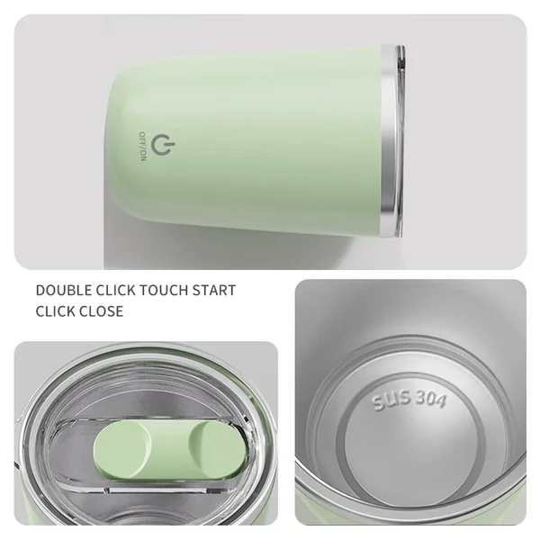 🔥Last day 49% off-Electric Stirring Magnetic Coffee Cup-Festivesl