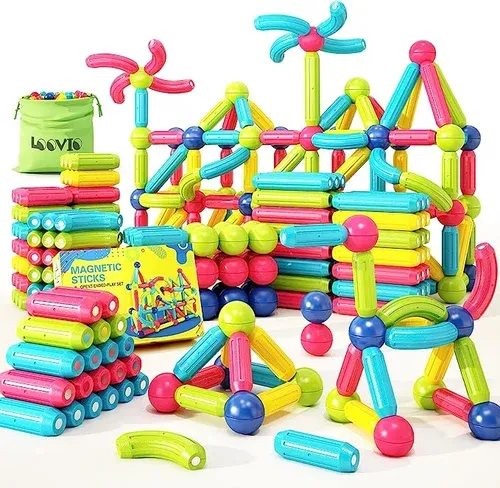 Magnetic Sticks Building Blocks For Kids Early Development-Festivesl