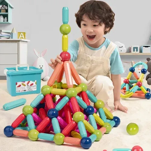 Magnetic Sticks Building Blocks For Kids Early Development-Festivesl
