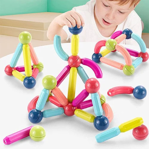 Magnetic Sticks Building Blocks For Kids Early Development-Festivesl