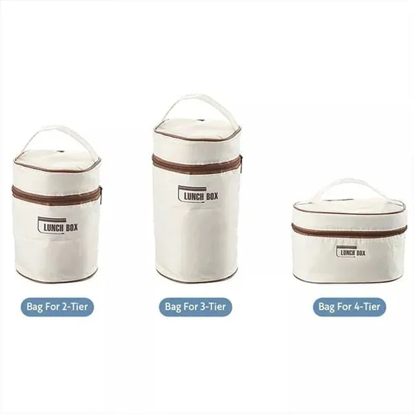 Portable Insulated Lunch Container Set-Festivesl