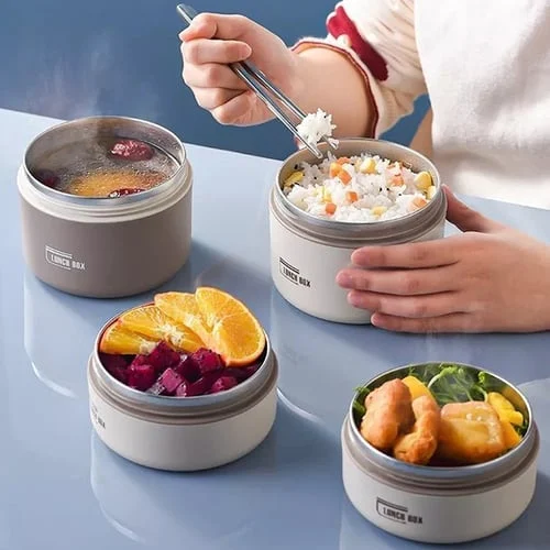 Portable Insulated Lunch Container Set-Festivesl