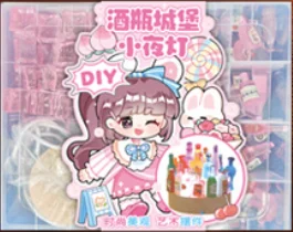 ✨Creative glowing decoration✨-Resin wine bottle bar🍻-Festivesl