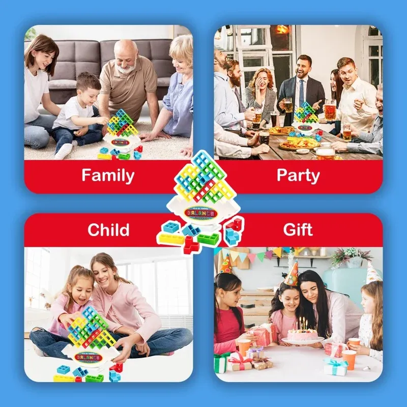 🔥LAST DAY 49% OFF - Team Tower Game For Kids & Adults-Festivesl