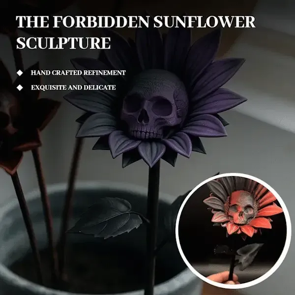 🔥LAST DAY 50% OFF💀🌻The Forbidden Sunflower Sculpture