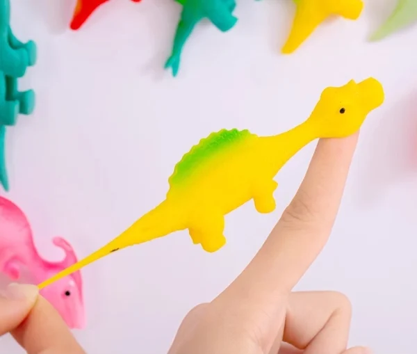 (🌲EARLY CHRISTMAS SALE - 47% OFF) 🎁Slingshot Dinosaur Finger Toys, BUY 5 GET 3 FREE🔥-Festivesl