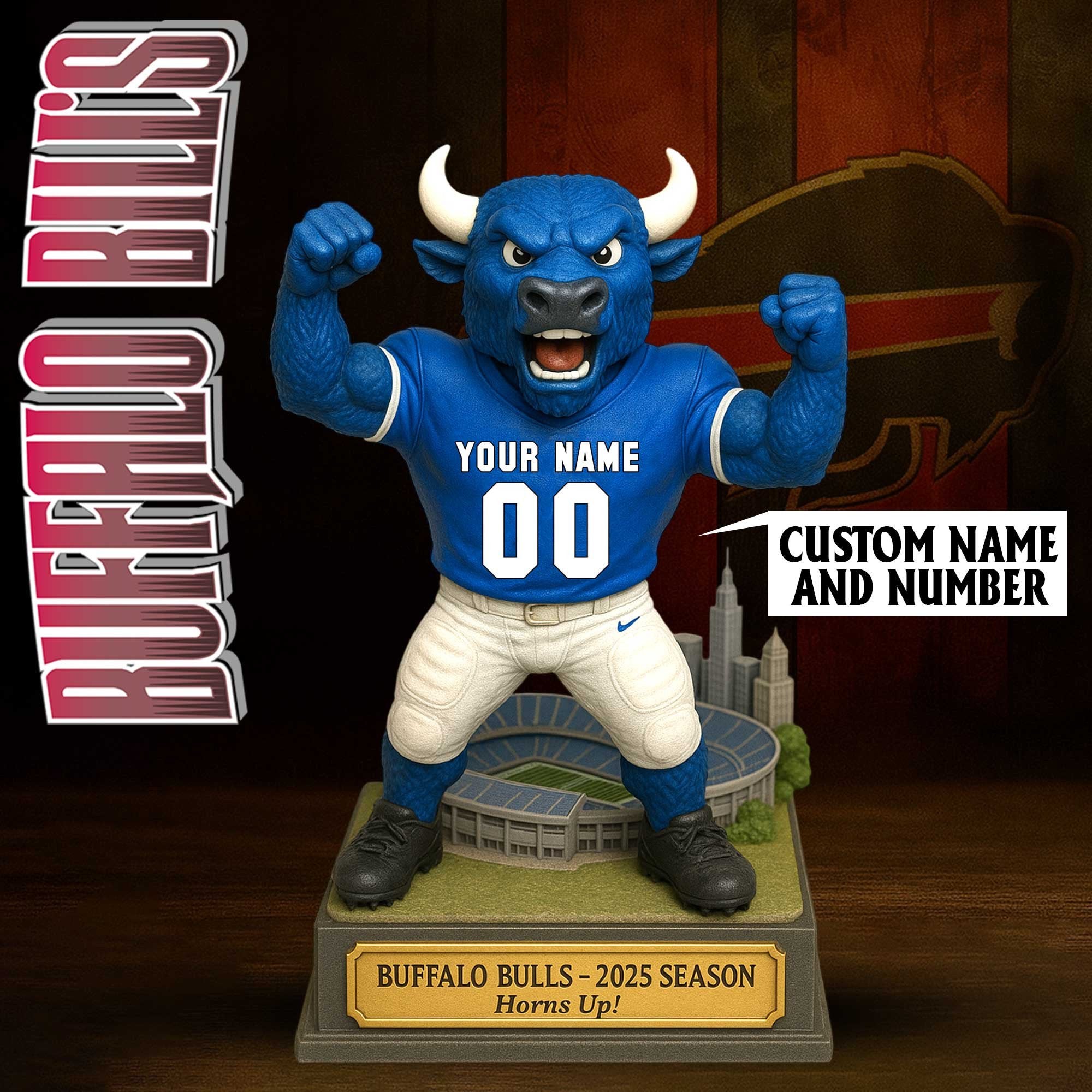 Full Premium NFL X Figure Acrylic Plaque - Best Gifts For Fans-Festivesl