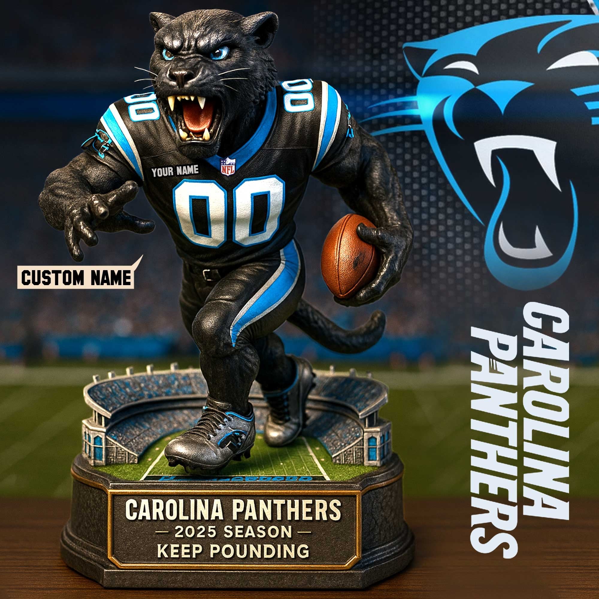 Full Premium NFL X Figure Acrylic Plaque - Best Gifts For Fans-Festivesl