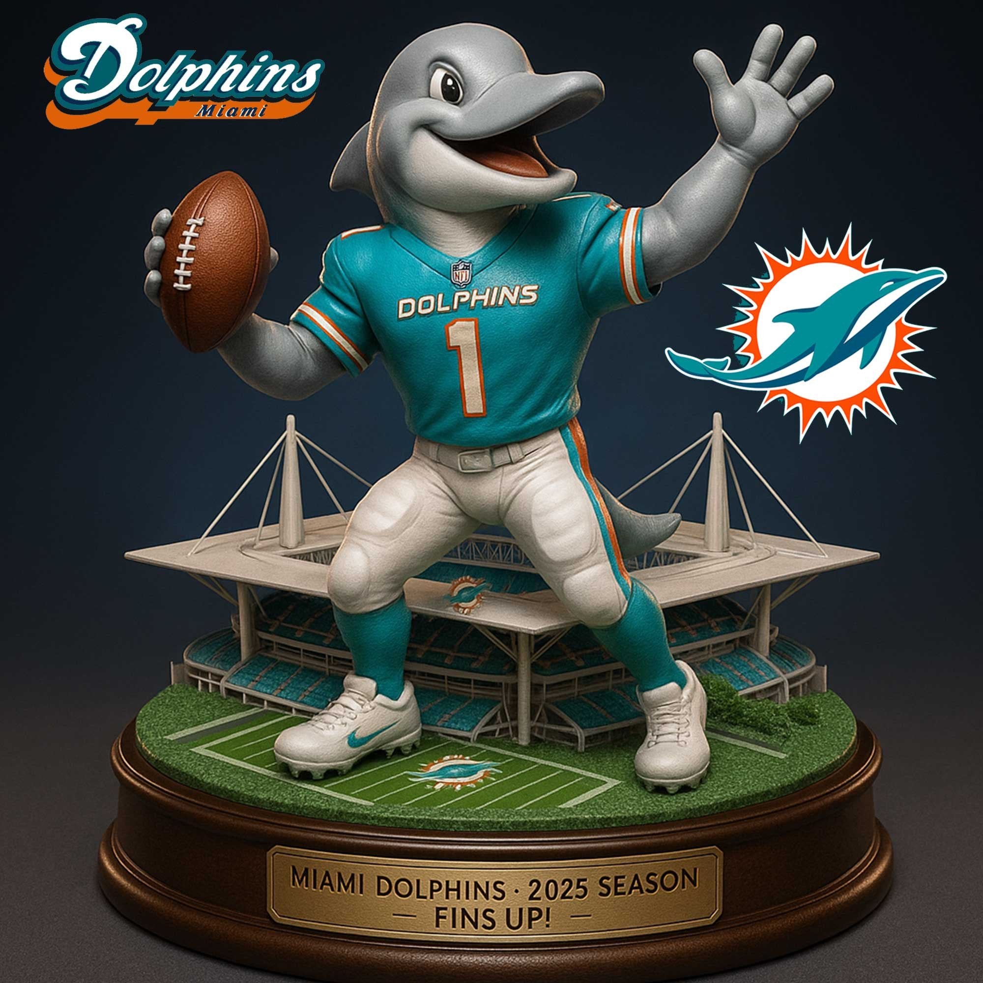 Full Premium NFL X Figure Acrylic Plaque - Best Gifts For Fans-Festivesl