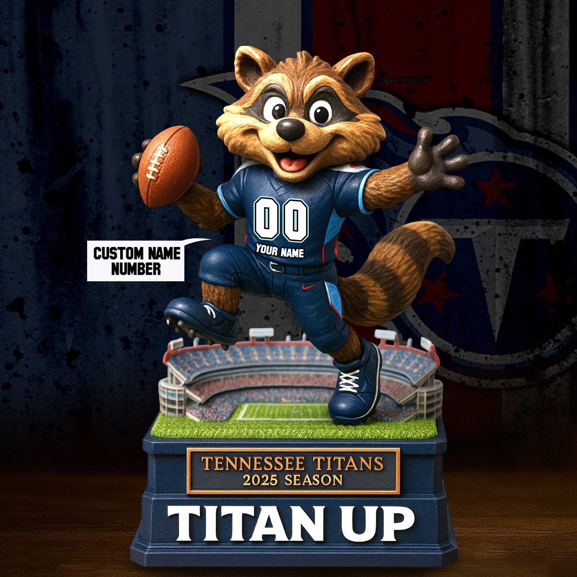 Full Premium NFL X Figure Acrylic Plaque - Best Gifts For Fans-Festivesl