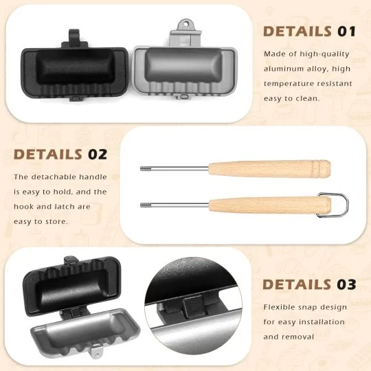 🔥Summer Hot Sale 48% OFF-Removable Sandwich Baking Tray (BUY 2 GET FREE SHIPPING)-Festivesl