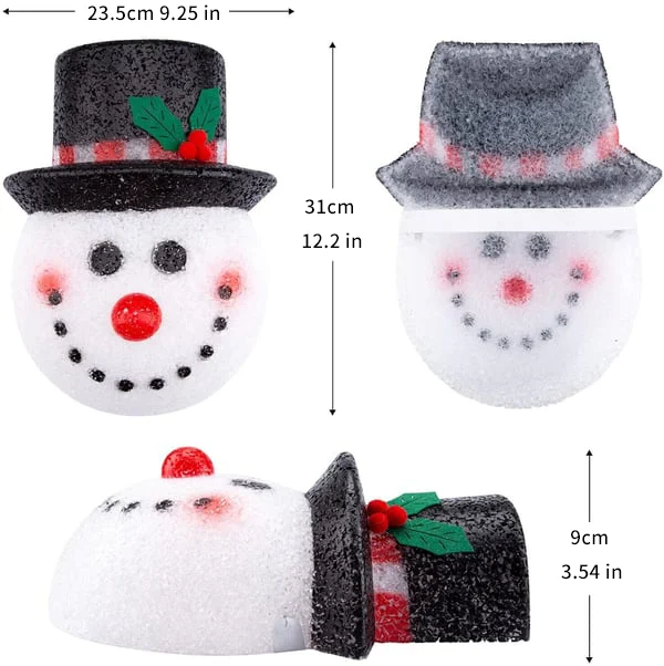 ⛄Snowman Porch Light Covers-Festivesl