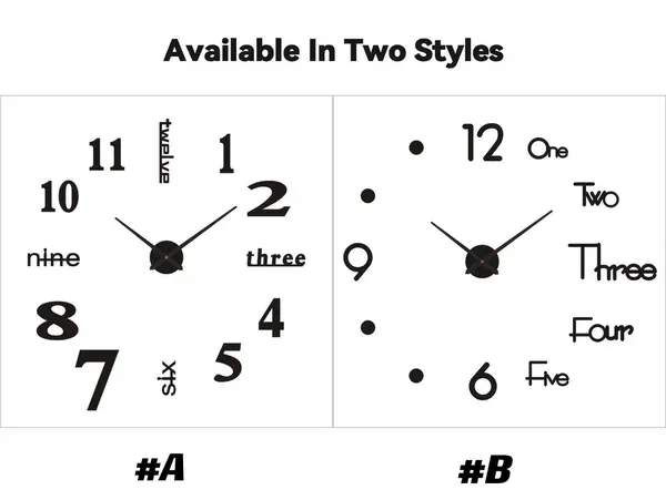 🔥Summer Hot Sale - 48% OFF 🔥MODERN DIY PUNCH-FREE WALL CLOCK-Festivesl