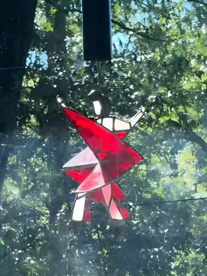 🔥LAST DAY 60% OFF - The Memphis Melody💃🤘 Handmade Stained Glass Spinner