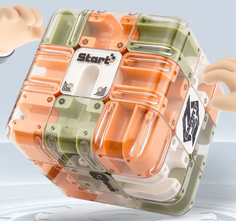 (🎁Last Day 49% OFF)Large Labyrinth 3D Puzzle Maze Cube - Engaging Brain Teaser Toy