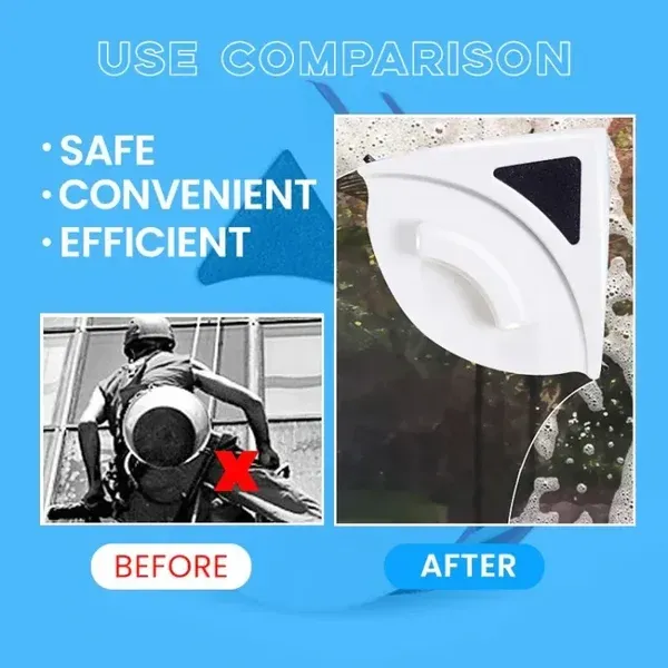 Upgrade Magnetic Window Cleaner🔥49% OFF TODAY-Festivesl