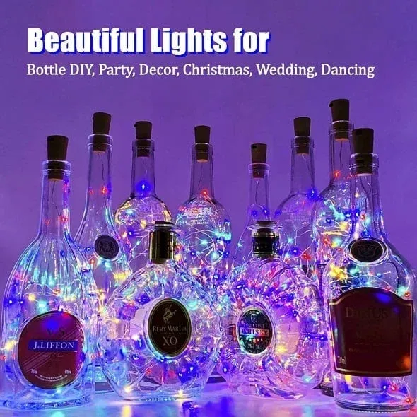 (HOT SALE NOW-50% OFF) BOTTLE LIGHTS ( Battery Included - Replaceable )(Buy 10 Extra 15%OFF)-Festivesl