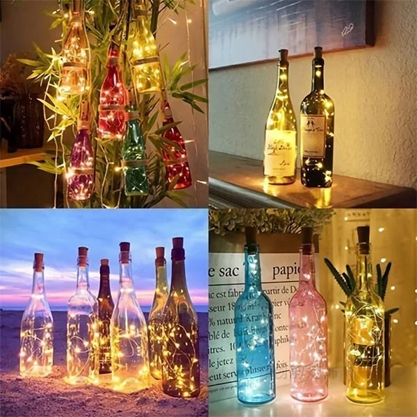 (HOT SALE NOW-50% OFF) BOTTLE LIGHTS ( Battery Included - Replaceable )(Buy 10 Extra 15%OFF)-Festivesl