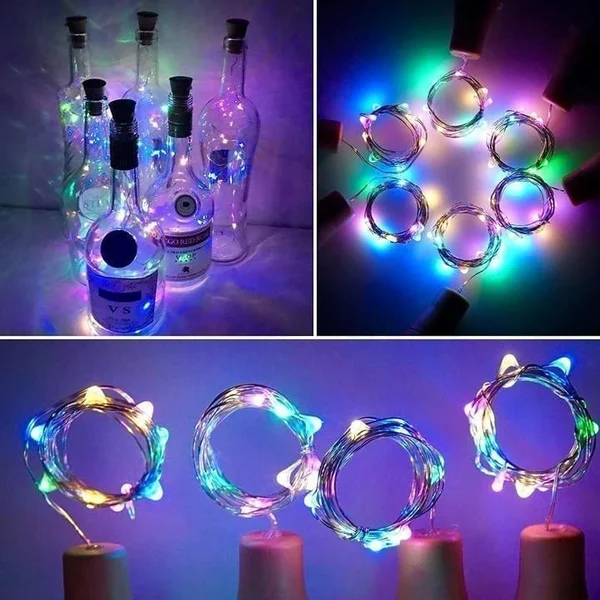 (HOT SALE NOW-50% OFF) BOTTLE LIGHTS ( Battery Included - Replaceable )(Buy 10 Extra 15%OFF)-Festivesl