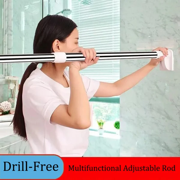 🔥59% OFF TODAY - Drill-Free Adjustable Rod (Buy 3 Free Shipping)-Festivesl