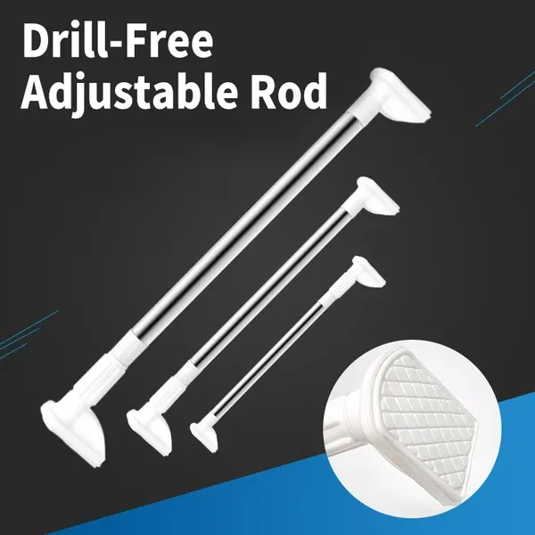 🔥59% OFF TODAY - Drill-Free Adjustable Rod (Buy 3 Free Shipping)-Festivesl