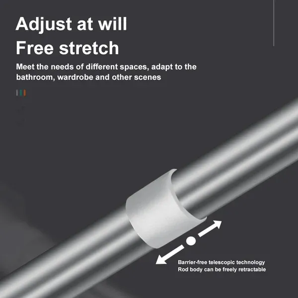 🔥59% OFF TODAY - Drill-Free Adjustable Rod (Buy 3 Free Shipping)-Festivesl