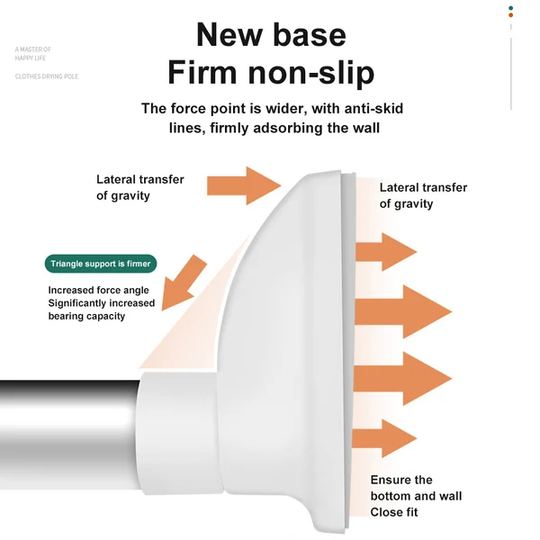 🔥59% OFF TODAY - Drill-Free Adjustable Rod (Buy 3 Free Shipping)-Festivesl