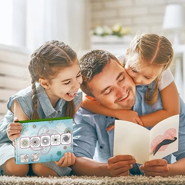 🎅Christmas Hot Sale 49% OFF - Spiral Art Clear Gear Geometric Ruler(22PCS) - Buy 2 Get 1 Free NOW-Festivesl