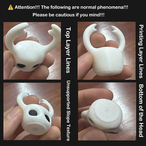 ⚔️😈Hollow Knight 3D Printed Fridge Magnet