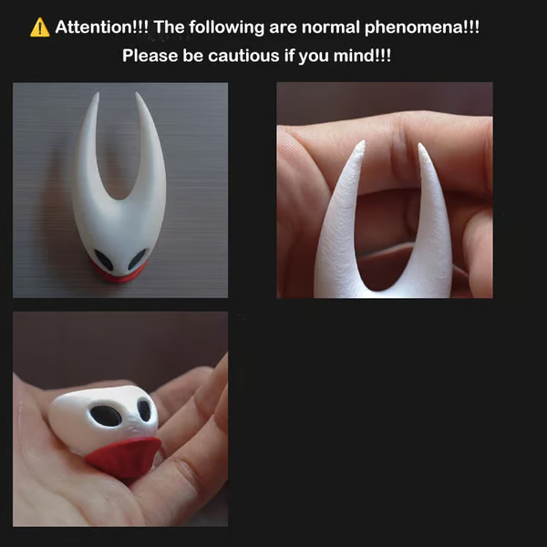 ⚔️😈Hollow Knight 3D Printed Fridge Magnet