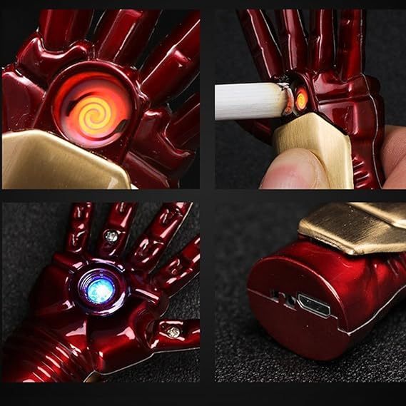 Lron Hand USB Lighter-Festivesl