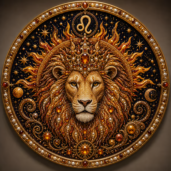 🔥 LAST DAY 49% OFF – ✨ Premium 3D Pearl 12 Zodiac Signs Art Kit | Luxury Flocked Canvas with Scratch-Resistant Non-Fading Pearl Beads DIY Handmade Astrology Decor ♈🌙💎-Festivesl