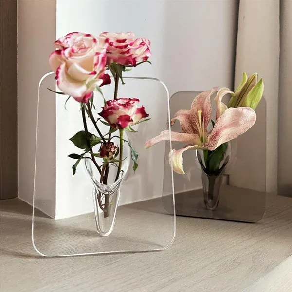 🔥BIG SALE - 49% OFF🔥Nordic Style Aesthetics Elegant Ins Photo Frame Vase🎉-Festivesl