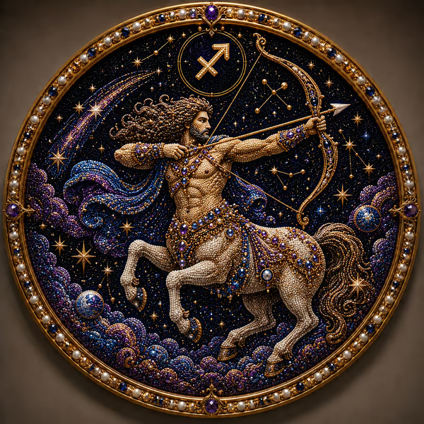 🔥 LAST DAY 49% OFF – ✨ Premium 3D Pearl 12 Zodiac Signs Art Kit | Luxury Flocked Canvas with Scratch-Resistant Non-Fading Pearl Beads DIY Handmade Astrology Decor ♈🌙💎