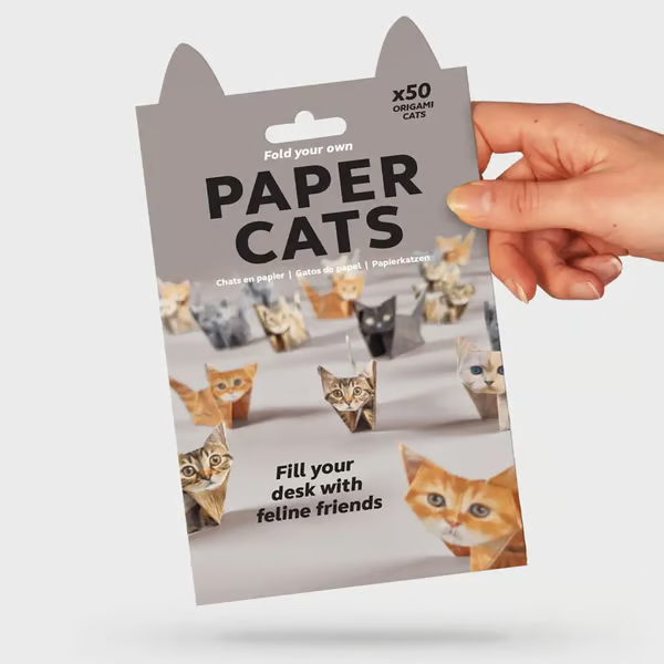 😻✨Easy DIY Paper Cats Kit | Guided Lines & Instructions Included 🎁Buy More Save More