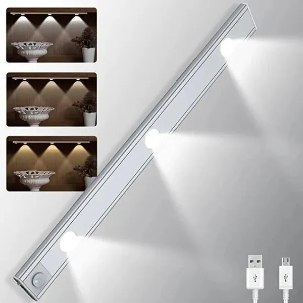 🔥LAST DAY 47% OFF💡THREE color temperature led motion sensor cabinet light-Festivesl