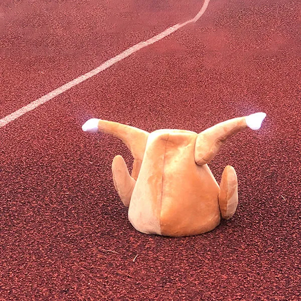 🍗Roast Chicken Hat - Quirky Gift - Moveable Leg-Festivesl