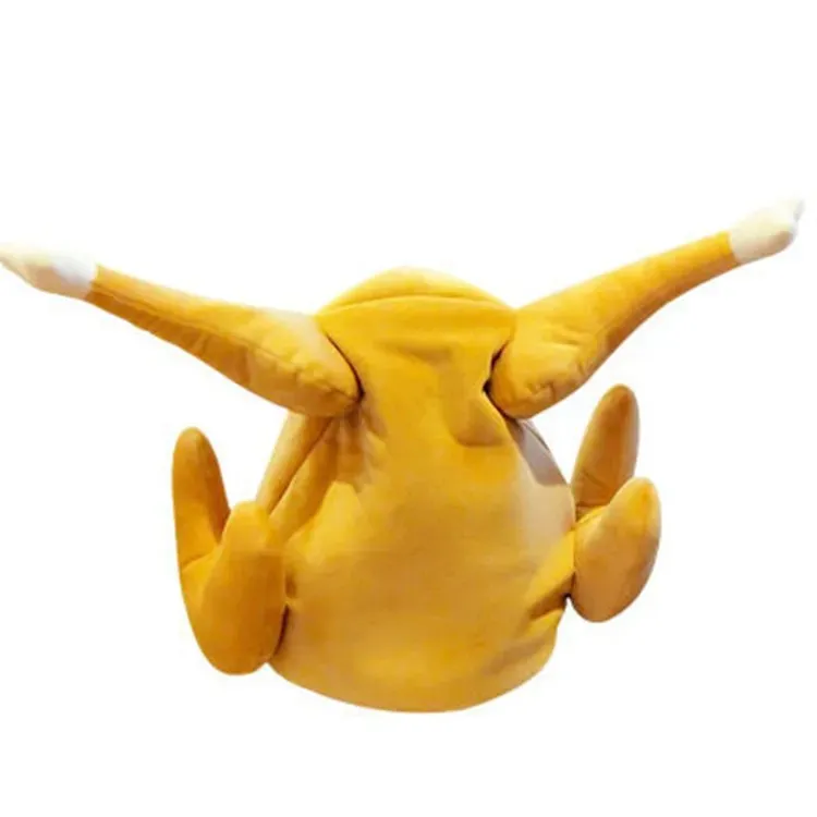 🍗Roast Chicken Hat - Quirky Gift - Moveable Leg-Festivesl