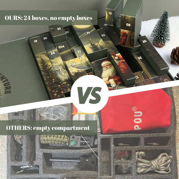 🔥Last Day 49% OFF - Survival Advent Calendar for Adult Men