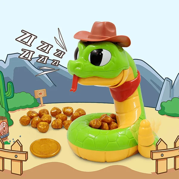 (🔥🎁2023-Christmas Hot Sale🎁49% Off) Electric tricky and scary rattlesnake toy-Festivesl