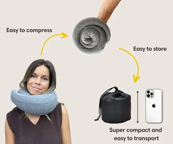 ❤️Last Day 48% OFF💥TRAVEL Neck Pillow🎁Buy 2 Free Shipping🎁-Festivesl