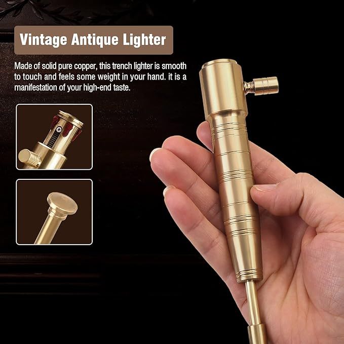 🔥Father's Day Early Sale 65% OFF🔥Windproof Antique Kerosene Lighter. Liberty Torch-Festivesl
