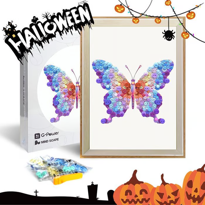 🔥LAST DAY 50% OFF✨Crafted by Hand-🎨DIY Button Art Painting Kit