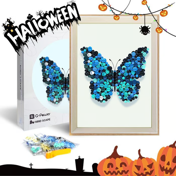 🔥LAST DAY 50% OFF✨Crafted by Hand-🎨DIY Button Art Painting Kit