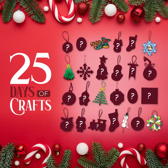 🏆#1 Bestselling - 🎄25-Day Christmas Craft Advent Calendar 2025