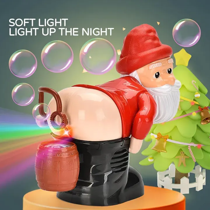 🔥HOT SALE 49% OFF-Funny Santa Bubble Blowing Machine-Festivesl