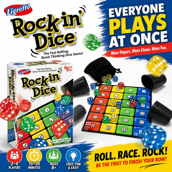 🔥🎲Ligretto Rocking Dice Game