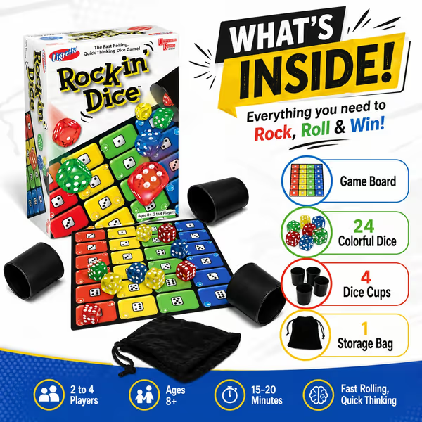🔥🎲Ligretto Rocking Dice Game