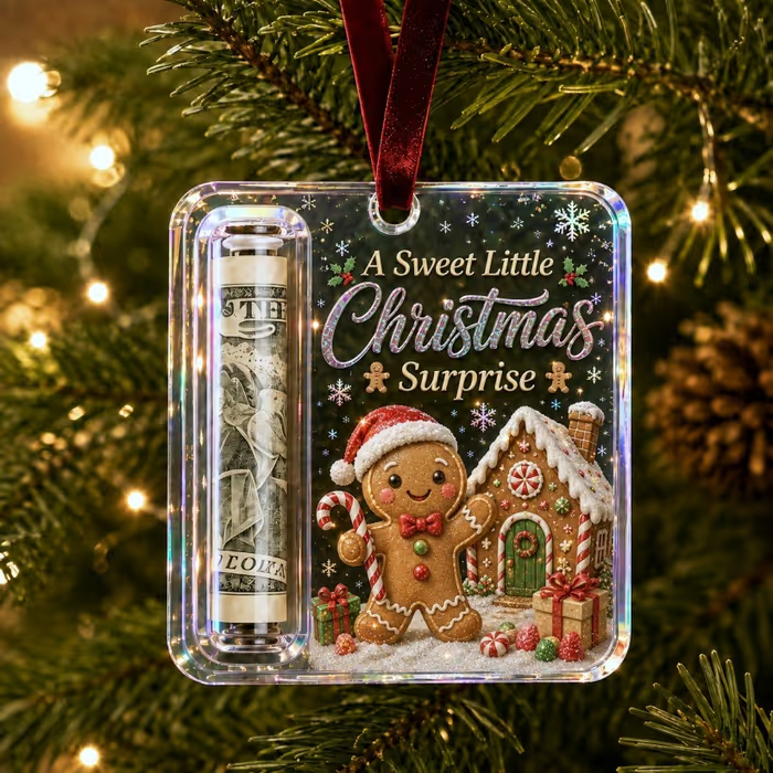 🎄Christmas Cash Gift Ornament- Make Cash Feel Like A Real Christmas Gift💵